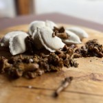 Pierogi z kurkami i kaszą